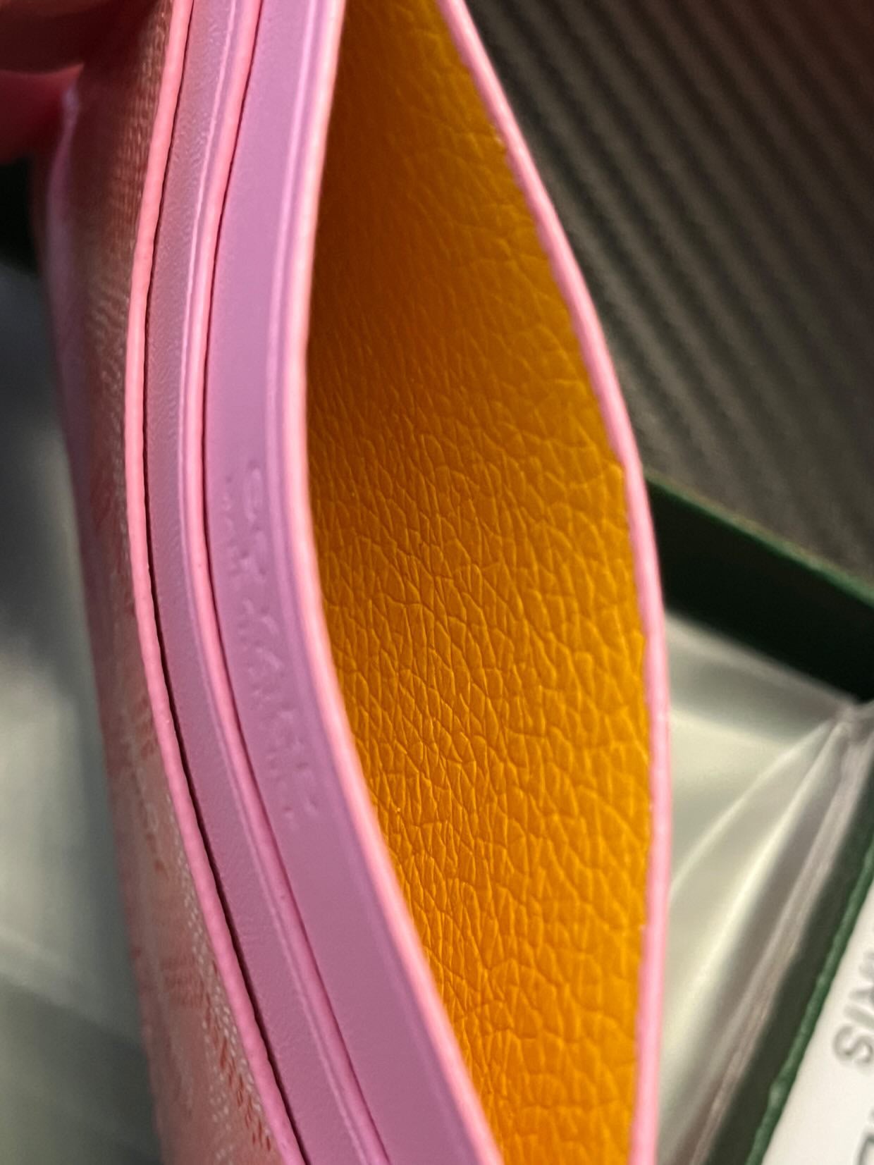 GOYARD CARDHOLDER PINK