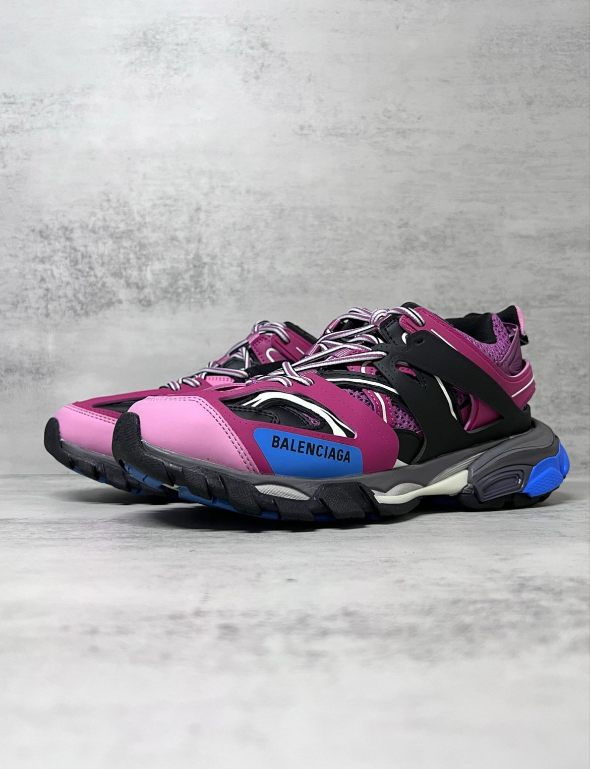 Balenciaga Track Neon Berry