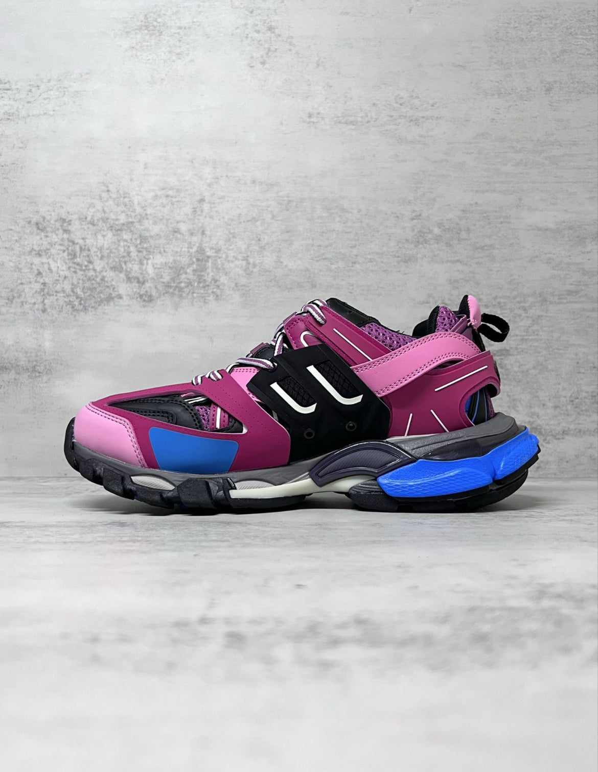 Balenciaga Track Neon Berry