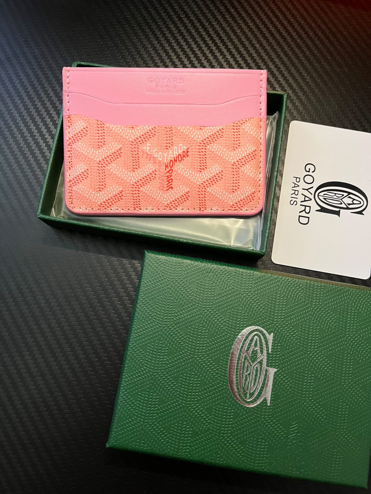 GOYARD CARDHOLDER PINK