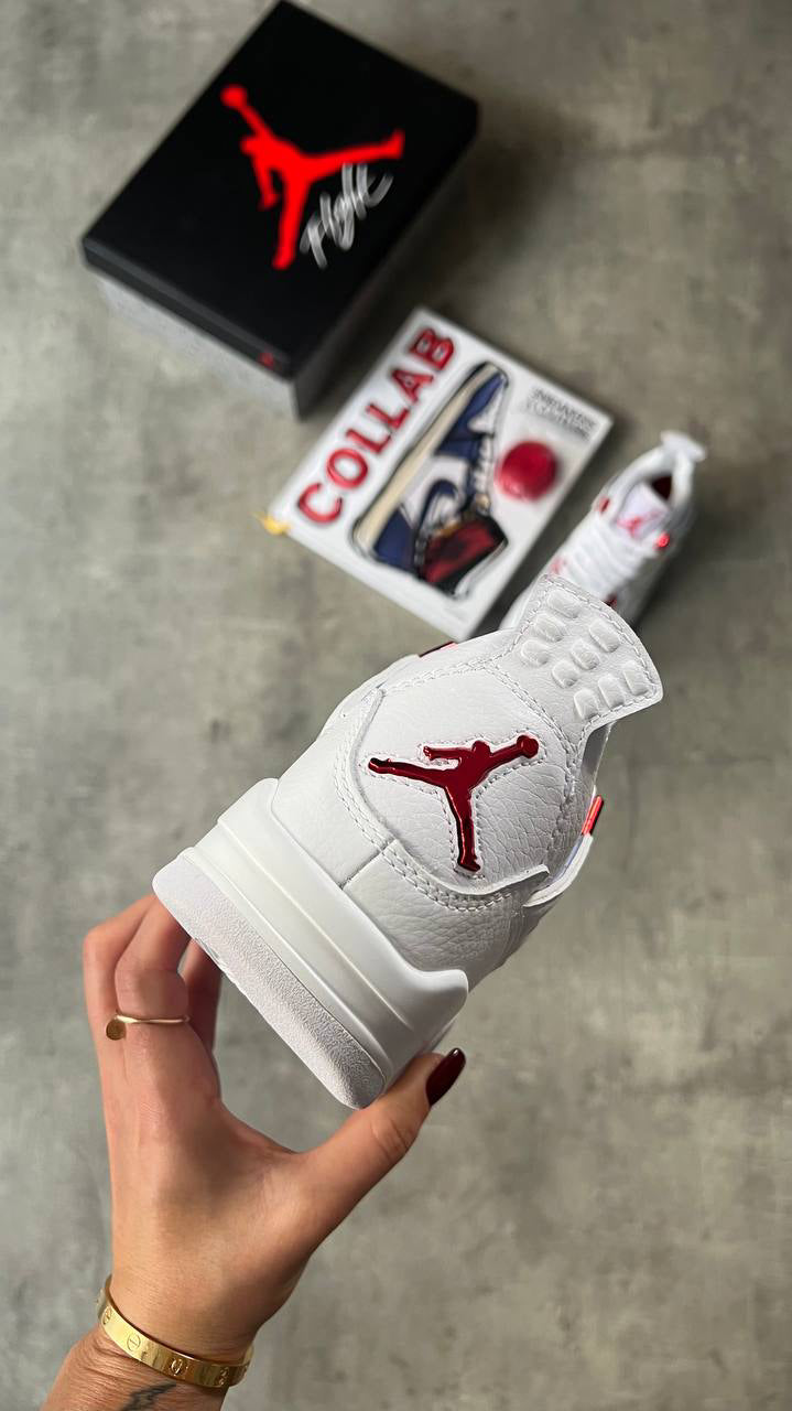 JORDAN 4 RETRO ,,METALLIC RED''