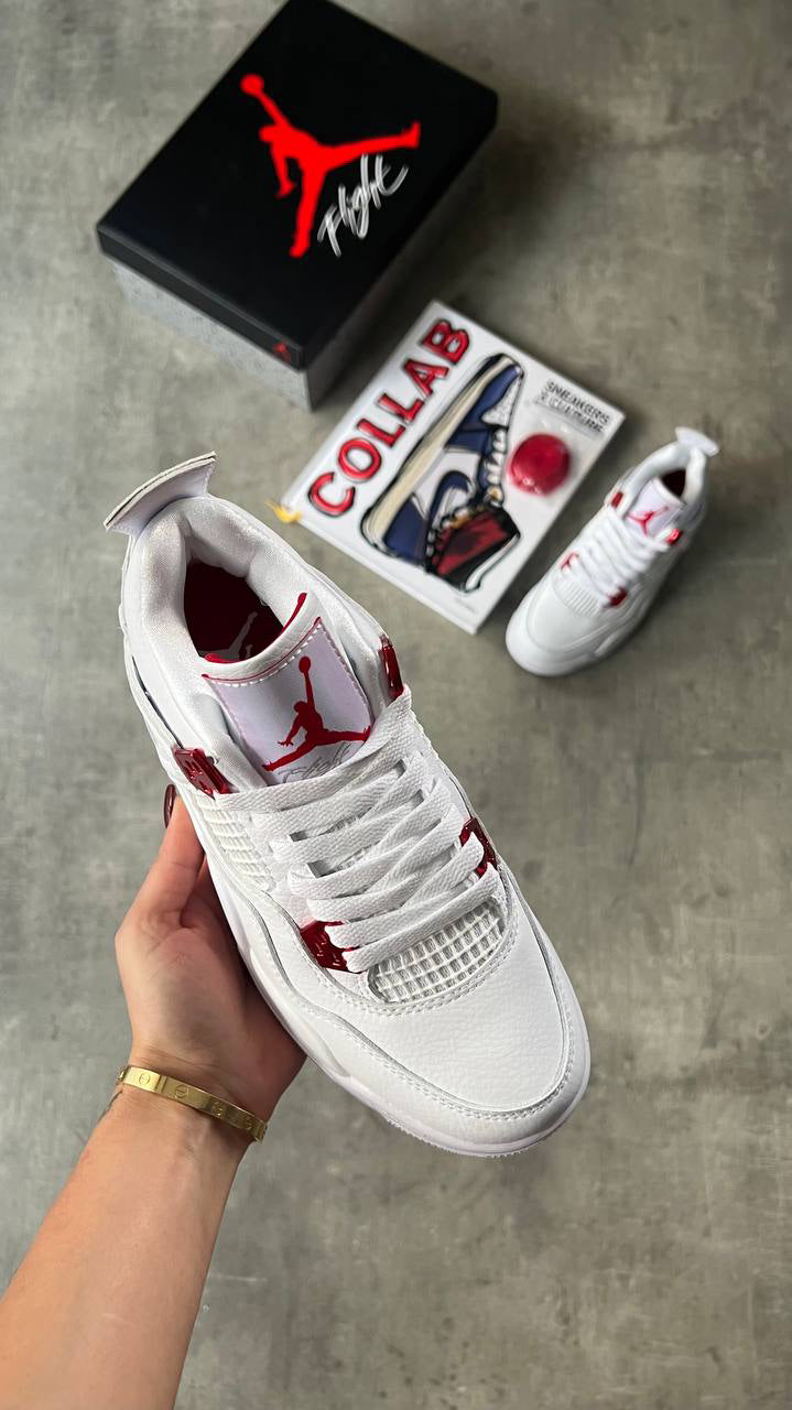 JORDAN 4 RETRO ,,METALLIC RED''