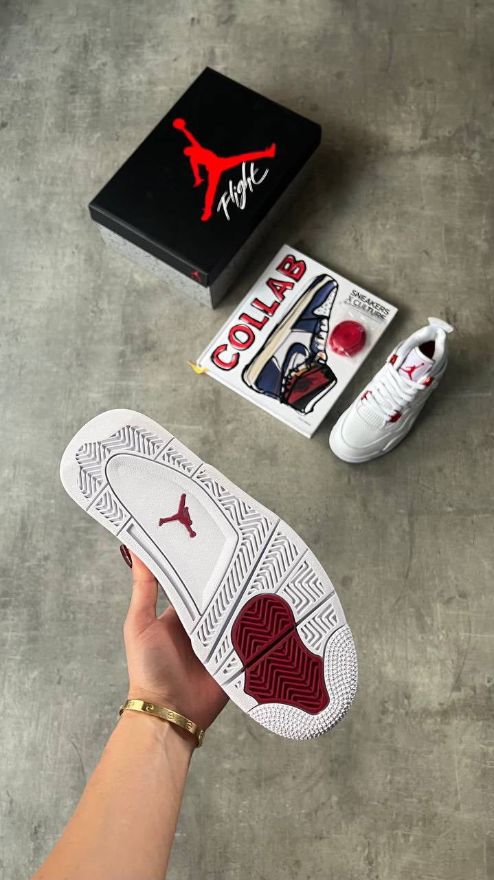 JORDAN 4 RETRO ,,METALLIC RED''