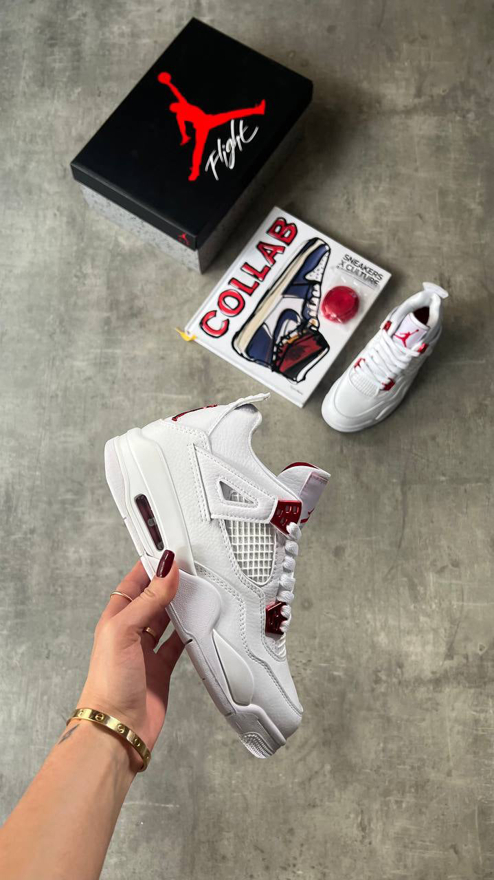 JORDAN 4 RETRO ,,METALLIC RED''