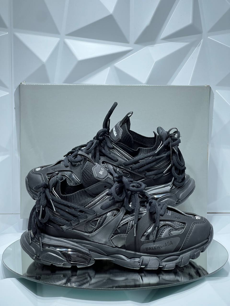 BALENCIAGA TRACK TRAINERS BLACK