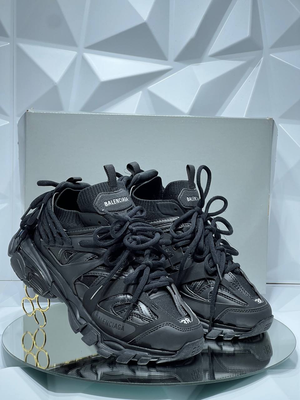 BALENCIAGA TRACK TRAINERS BLACK