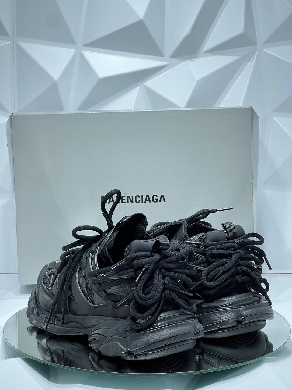BALENCIAGA TRACK TRAINERS BLACK