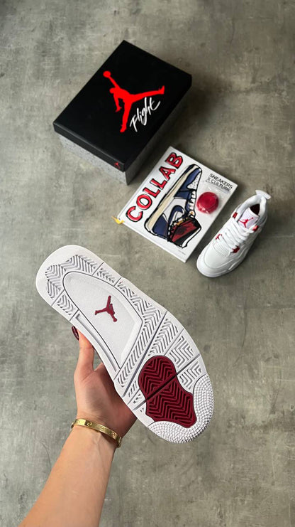 JORDAN 4 RETRO ,,METALLIC RED''