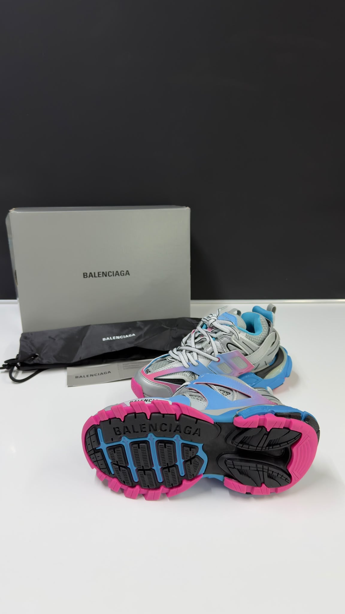 Balenciaga Track Rainbow LED