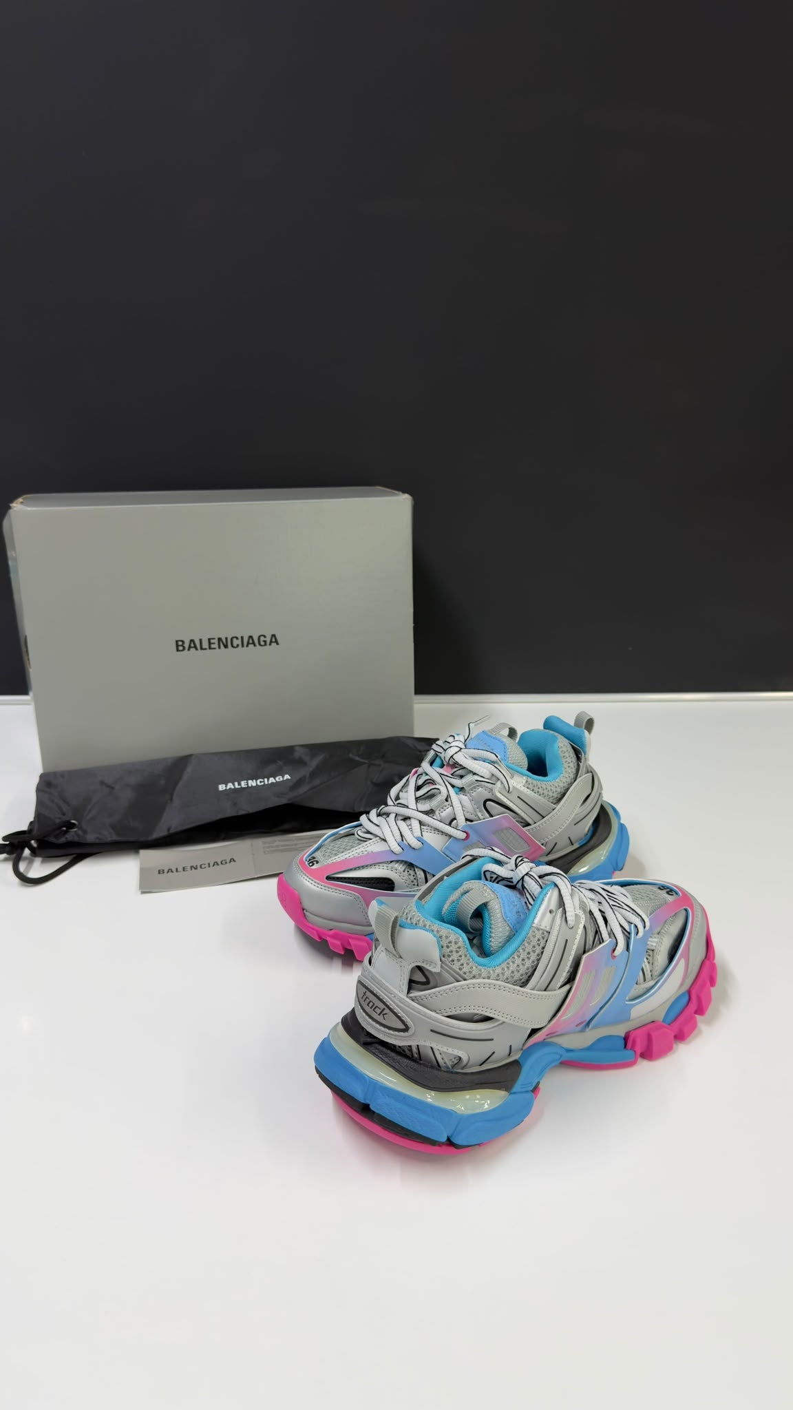 Balenciaga Track Rainbow LED