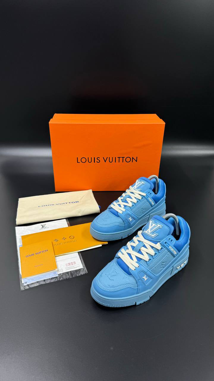 Louis Vuitton Trainers Baby Blue