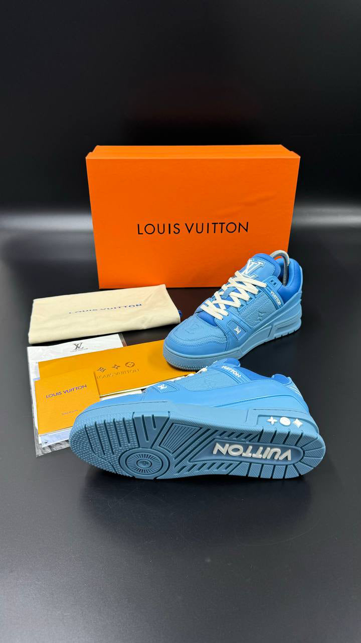 Louis Vuitton Trainers Baby Blue