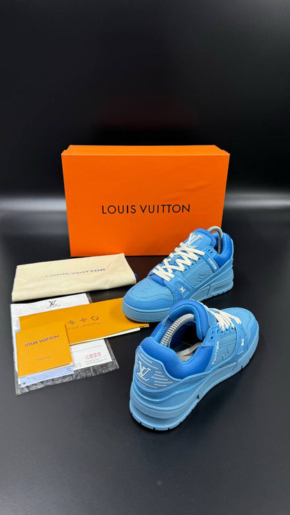 Louis Vuitton Trainers Baby Blue