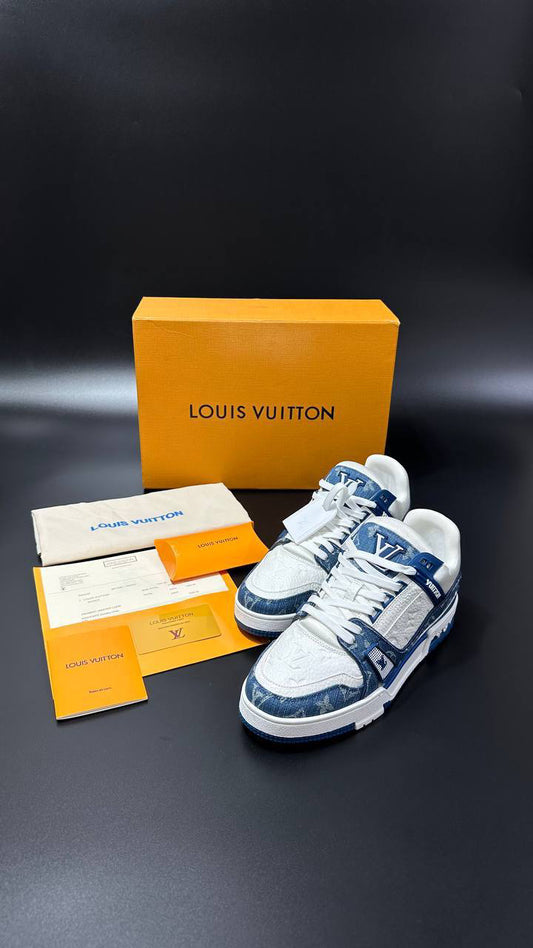 Louis Vuitton Trainers Royal Blue